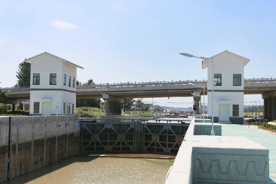 鹽河（楊莊-武障河）航道整治工程朱碼二線船閘土建